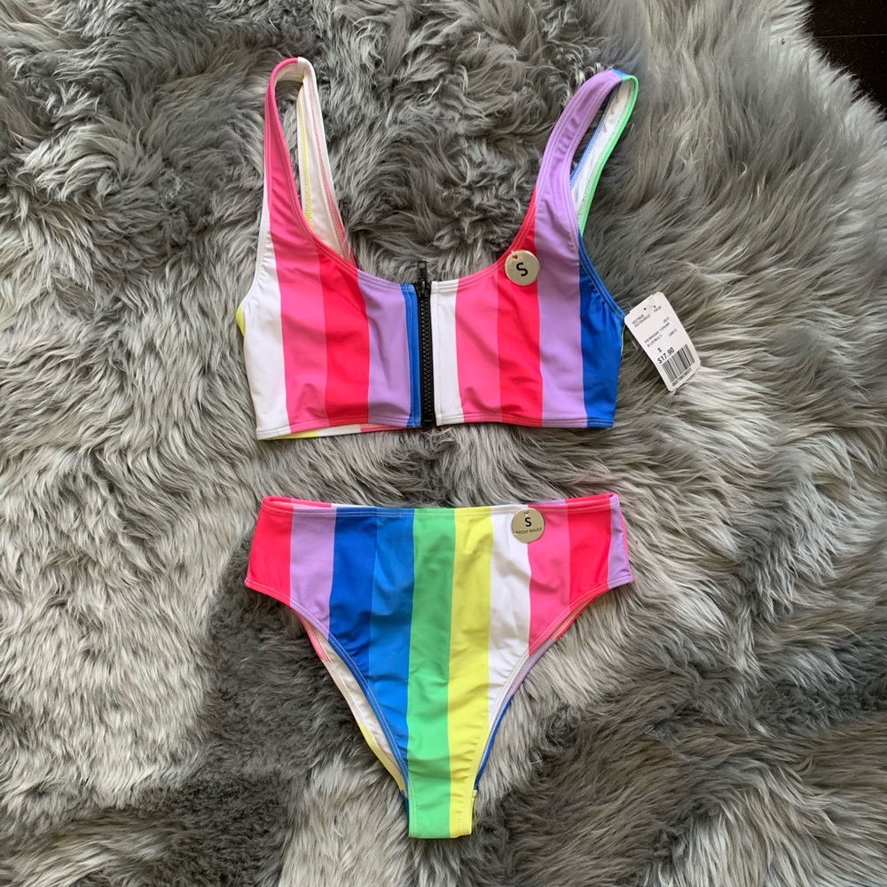 Forever 21 multicolored bikini